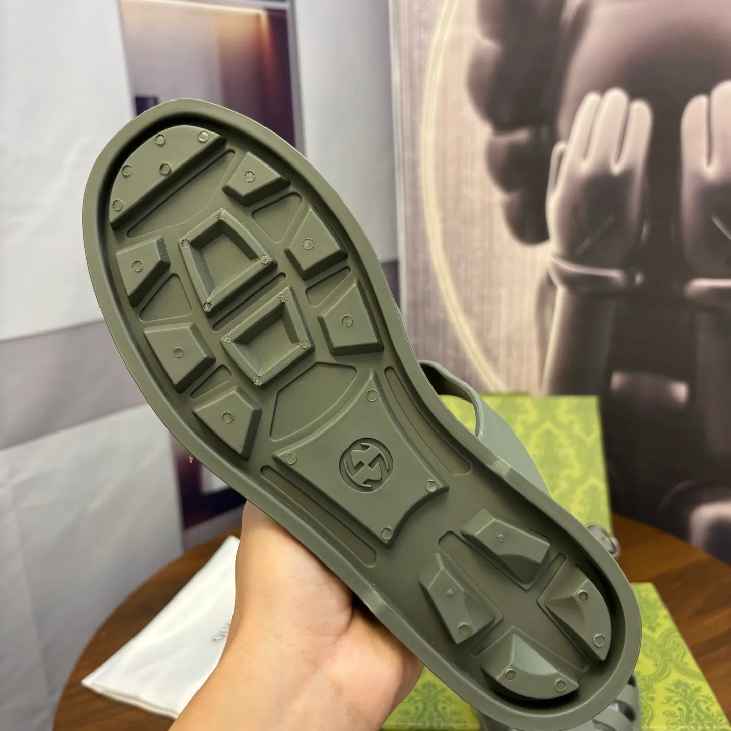 Men's shoes 260💰 [Gucci] Counter quality, top-quality original goods, real photos! Original TPU material, fine workmanship, comfortable; genuine 1:1 replica Size: 38 ~ 46